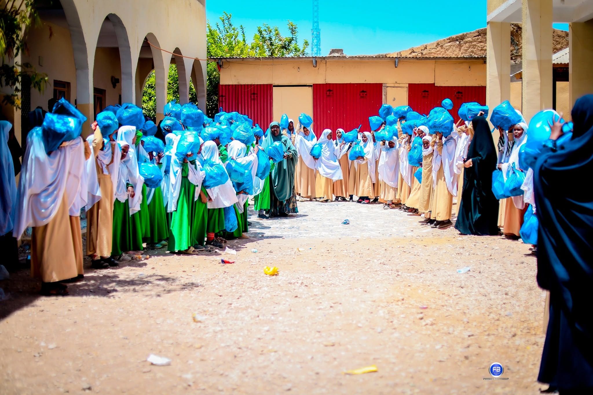 Eid gift distribution for orphan girls